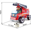 Fire Truck Playset W/ Action Figure & Rescue Dog - Transportation - 5