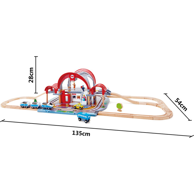 Grand City Station Light & Sound Railway Set - Transportation - 7