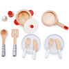 Cook & Serve Wooden Kitchen Accessory Playset - Play Food - 3