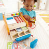 Checkout Register Kid's Wooden Pretend Play Set - Play Food - 2