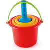 5-In-1 Beach Set W/ Buckets & Shovels - BEACH TOYS - 1 - thumbnail