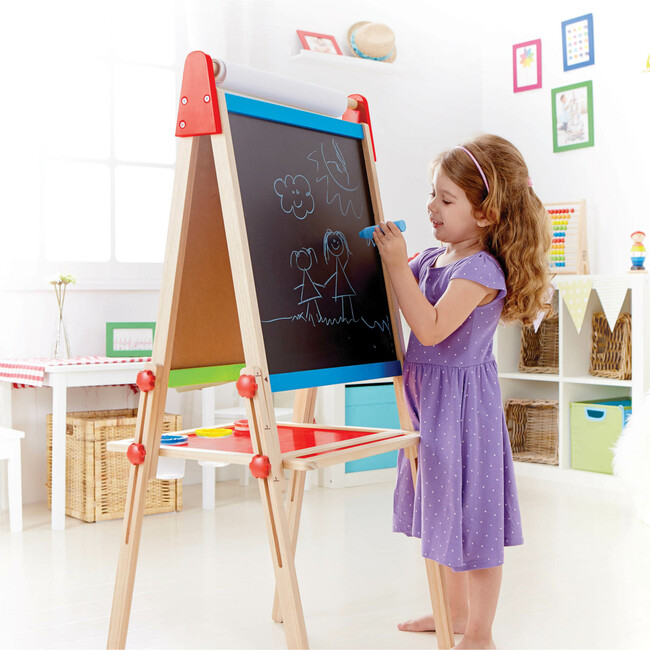 All-in-One Double-Sided Art Easel W/ Accessories - Easels & Art Tables - 3