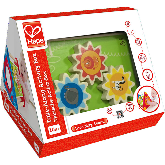 Early Explorer Take Along Activity Toy Box W/ 5 Sides - Puzzles - 6