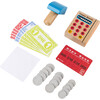 Checkout Register Kid's Wooden Pretend Play Set - Play Food - 4