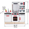 All-In-1 Kitchen Kid's Wooden Toy Playset & Accessories - Play Kitchens - 5