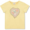 Spread Love Tee, Yellow - T-Shirts - 1 - thumbnail