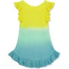 Dip Dyed Crochet Dress, Multi - Dresses - 2