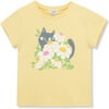 Daisy Tee, Yellow - T-Shirts - 1 - thumbnail