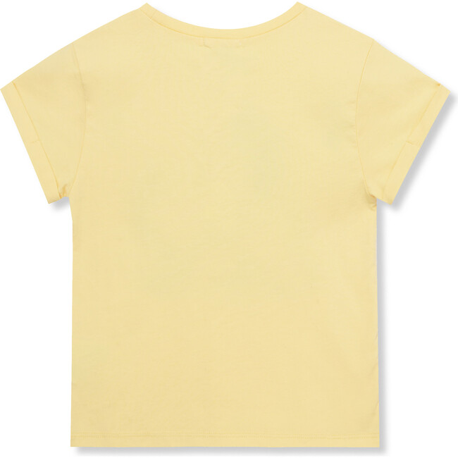 Daisy Tee, Yellow - T-Shirts - 2