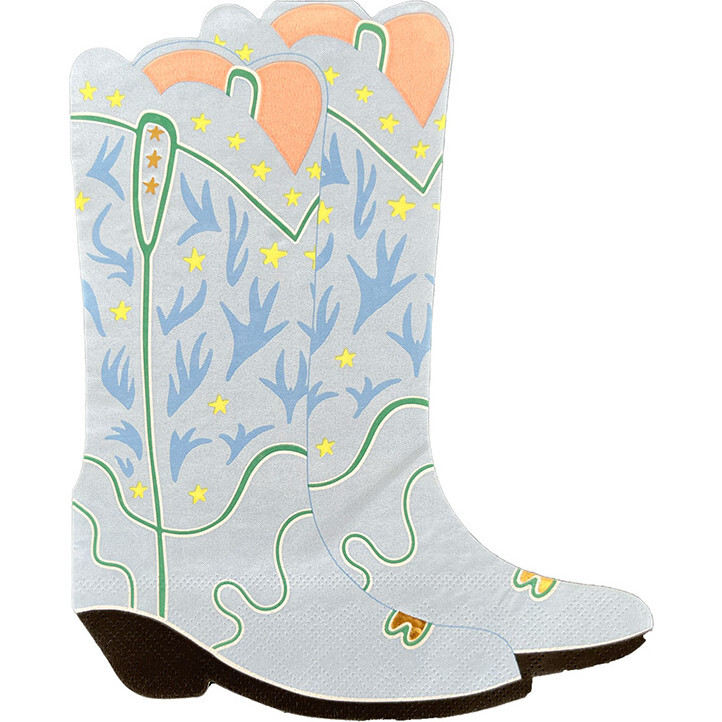Yeehaw Large "Boots" Napkins - Tableware - 1