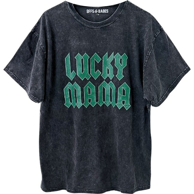 Women's Lucky Mama T-Shirt, Mineral