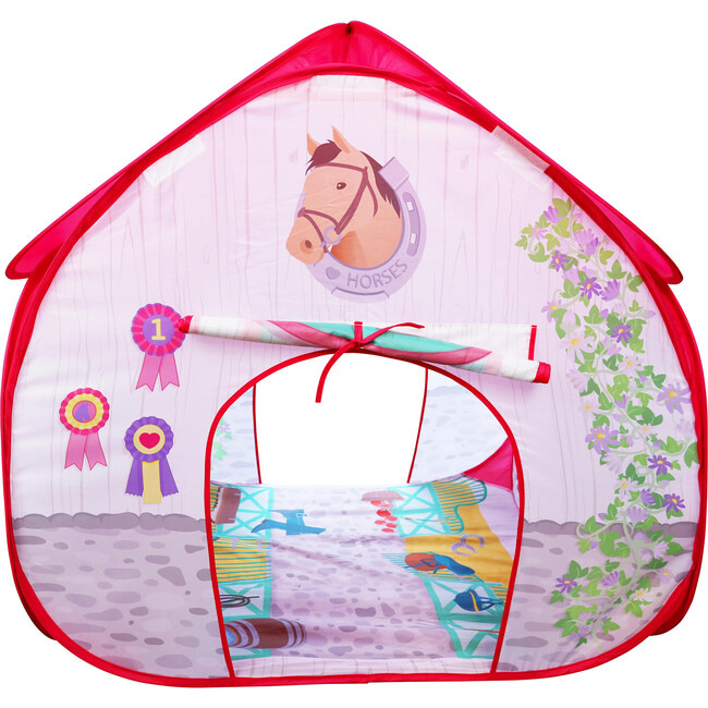 Pop It Up: Horse Stable Playtent for Indoor Use - Play Tents - 2