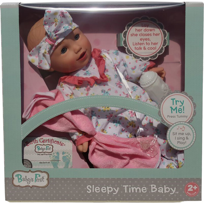 Baby's First 16" Sleepy Time Baby Doll - Dolls - 2