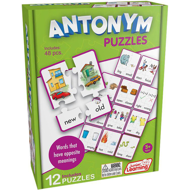 Antonym Puzzles for Grade 1/2