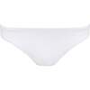 Women's White Low Waisted Bikini Bottom - Two Pieces - 1 - thumbnail