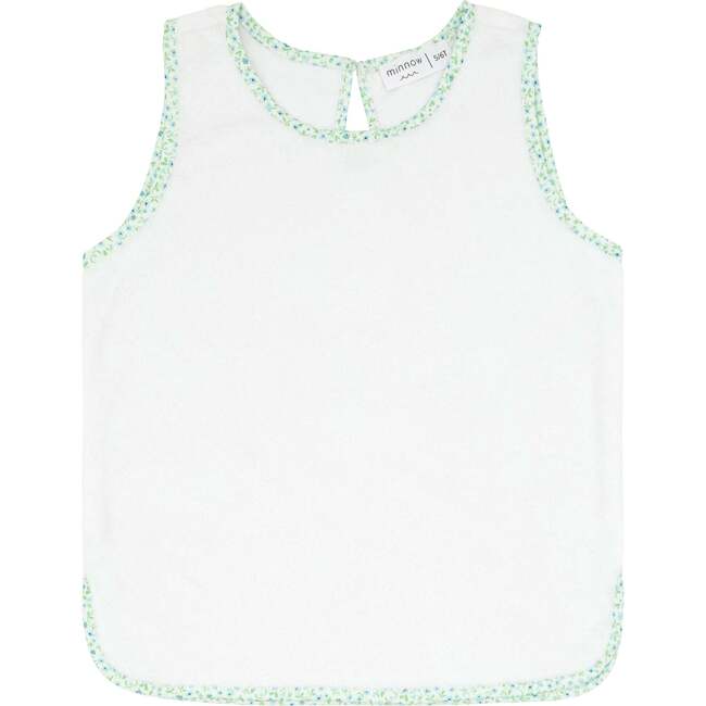 White French Terry Tank Top
