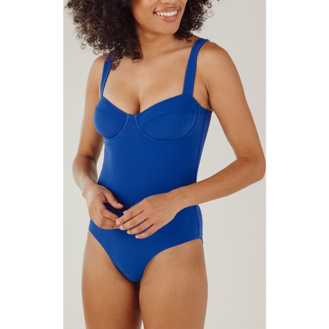 Women's Cove Blue Terry One Piece - One Pieces - 5