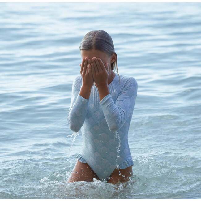 Plumeria Quilt Rashguard One Piece - One Pieces - 2