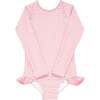 Pink Guava Gingham Rashguard One Piece - One Pieces - 1 - thumbnail