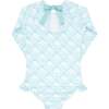 Plumeria Quilt Rashguard One Piece - One Pieces - 6