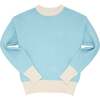 Women's Pacific Blue Knit Sweater - Sweaters - 1 - thumbnail