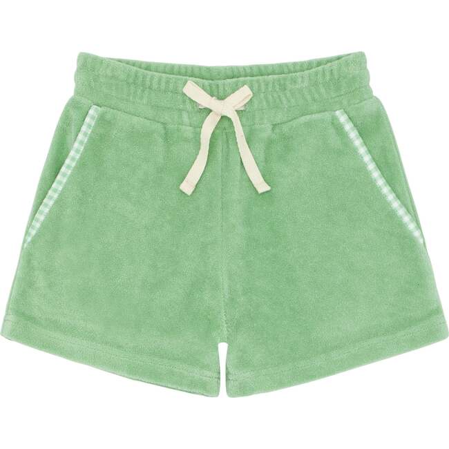 Palm Green French Terry Short