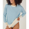 Women's Pacific Blue Knit Sweater - Sweaters - 5