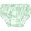 Palm Gingham Diaper Cover - Swim Trunks - 1 - thumbnail