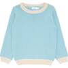 Pacific Blue Knit Sweater - Sweaters - 1 - thumbnail