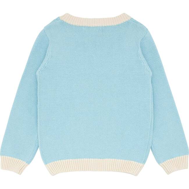 Pacific Blue Knit Sweater - Sweaters - 6