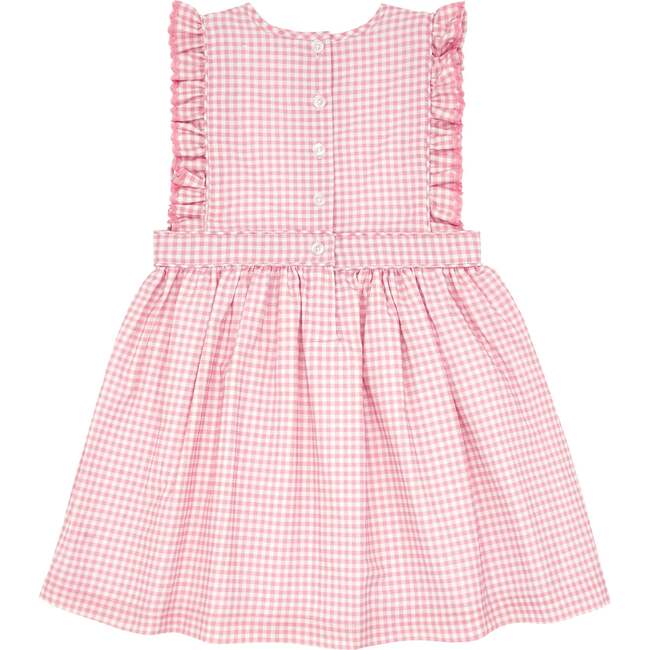 Pink Guava Gingham Pinafore Dress - Dresses - 2