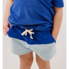 Pacific And Cove Blue Colorblock French Terry Short - Shorts - 2