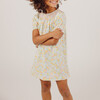 Hawaiian Floral Sleeve Smocked Dress - Dresses - 2