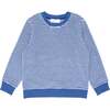 Cove Blue Stripe French Terry Sweatshirt - Sweatshirts - 1 - thumbnail