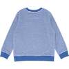 Cove Blue Stripe French Terry Sweatshirt - Sweatshirts - 3