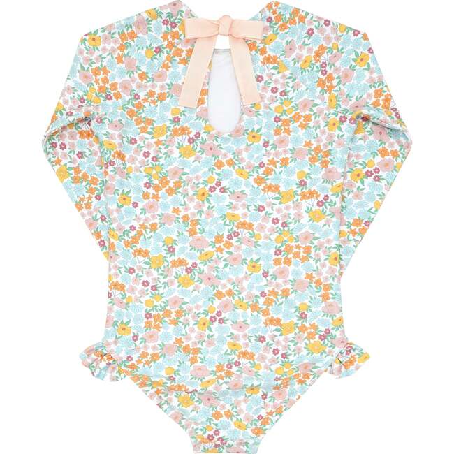 Hawaiian Floral Rashguard One Piece - One Pieces - 6