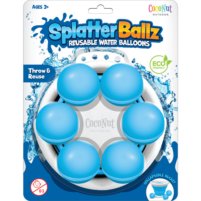Reusable Water Balloons Battle Kit - Blue