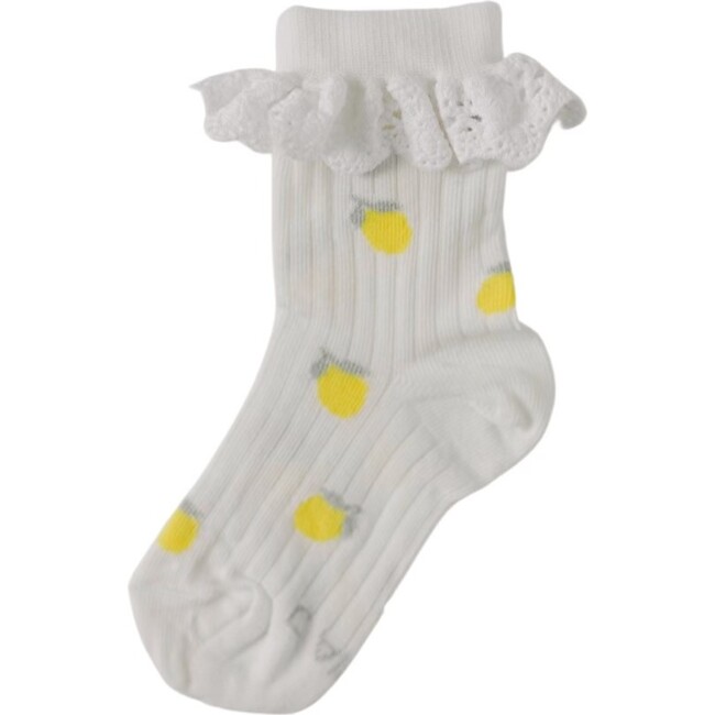 Main Squeeze Socks, White