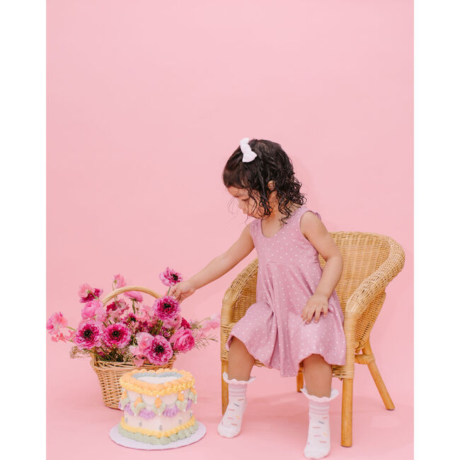 Sprinkle Socks, White - Socks - 3