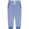 Cove Blue Stripe French Terry Sweatpants - Sweatpants - 1 - thumbnail