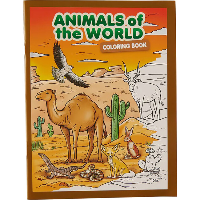 Three Little Twigs: Animals of the World Coloring Books Bundle - Coloring - 5