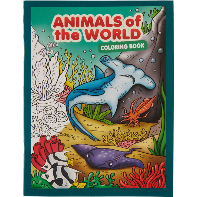 Three Little Twigs: Animals of the World Coloring Books Bundle - Coloring - 6