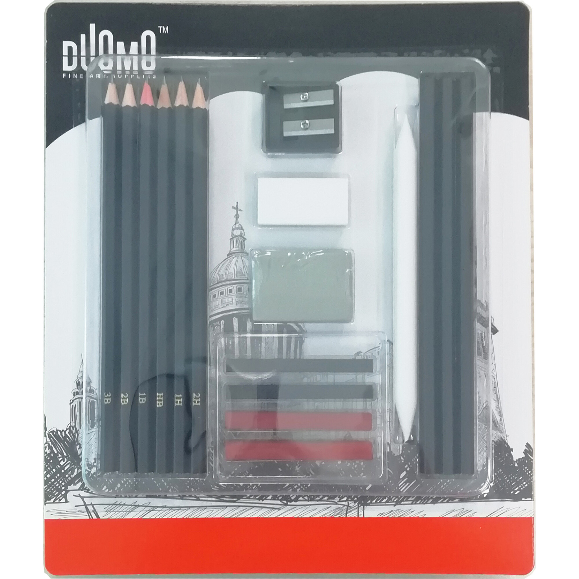 Artist Sketching Set, 17 Pieces - Coloring - 1