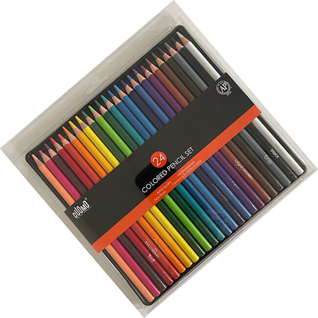 Duomo Fine Arts: Premium Colored Pencil Set, 24 Pieces - Coloring - 4