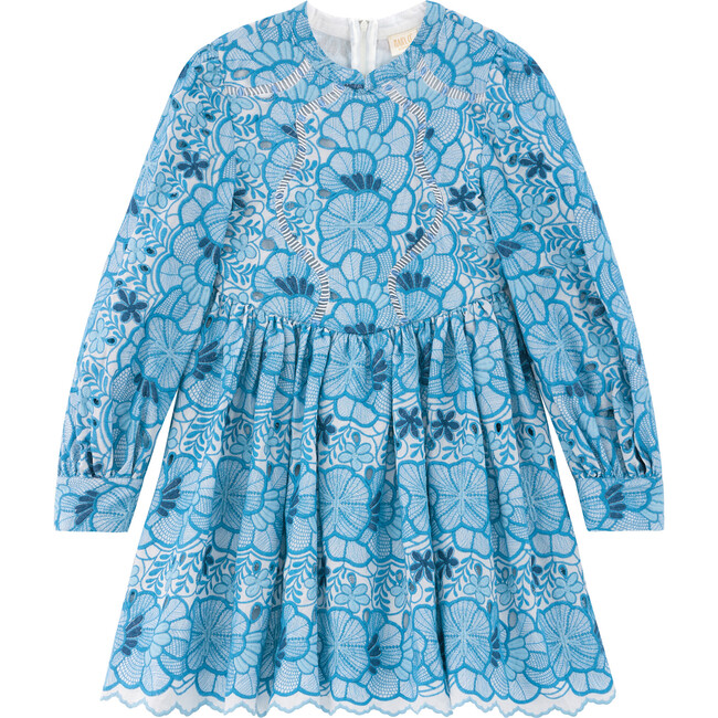 Evangeline Embroidered Dress, Multi