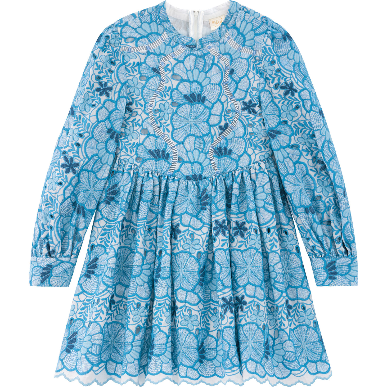 Evangeline Embroidered Dress, Multi - Dresses - 1
