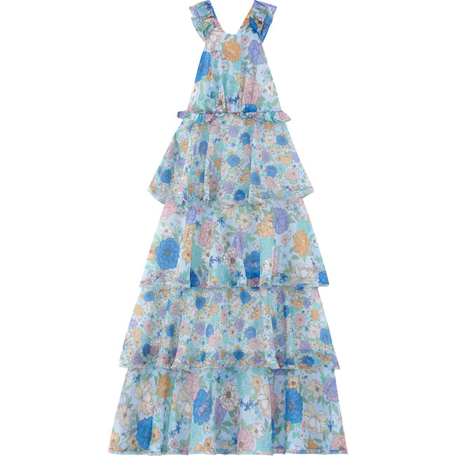 Azure Maxi Dress, Floral