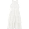 Aurora Embroidered Maxi Dress, Ivory - Dresses - 3