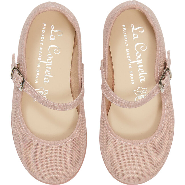 Canvas Mary Jane Shoes, Pink