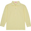 Miguel Linen Mix Shirt, Yellow - Shirts - 1 - thumbnail